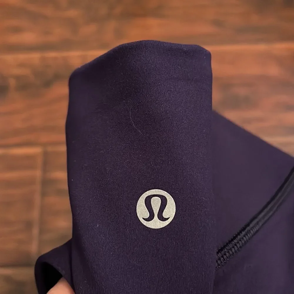 Lululemon Purple Crop Athletic Leggings